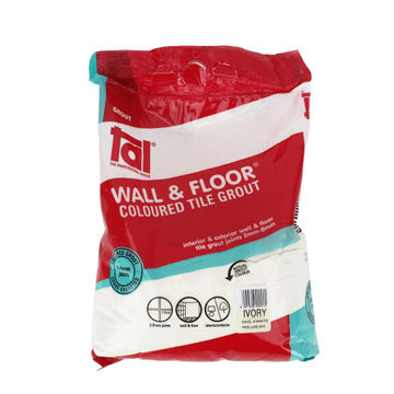 Tile Grout TAL Ivory 5kg