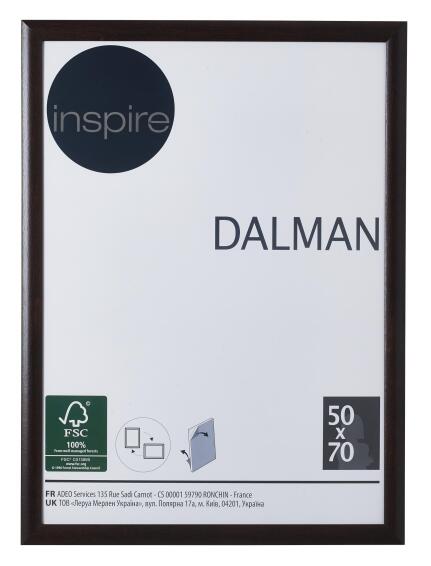 Inspire Pic Frame Walnut Wood 50x70cm
