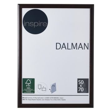 Inspire Pic Frame Walnut Wood 50x70cm