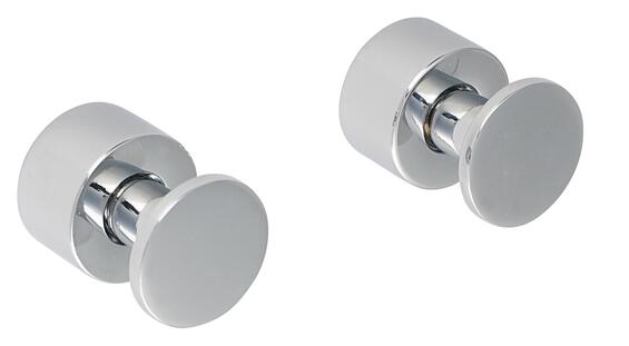 Sensea style single hook set of two chrome