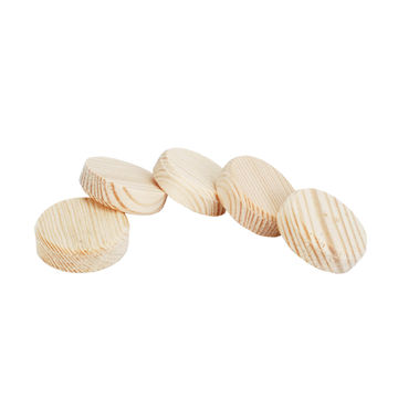 10 wooden plugs WOLFCRAFT ø35mm