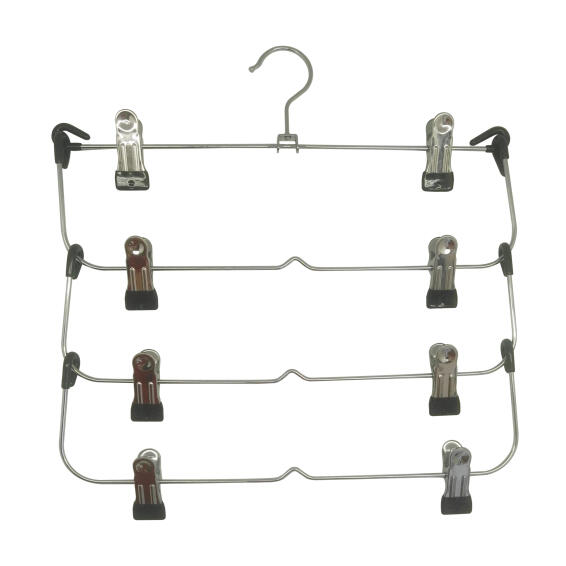 Spaceo metal skirts hanger for 4 skirts