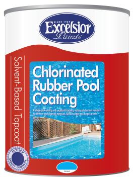 Rubber pool paint EXCELSIOR Charcoal 5L