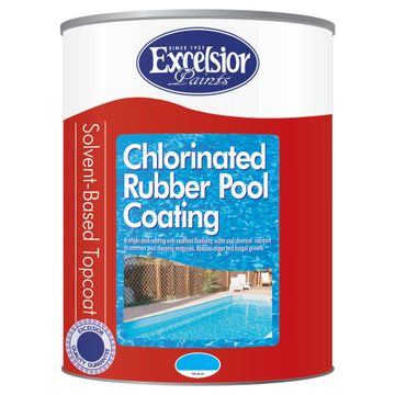 Rubber pool paint EXCELSIOR Charcoal 5L