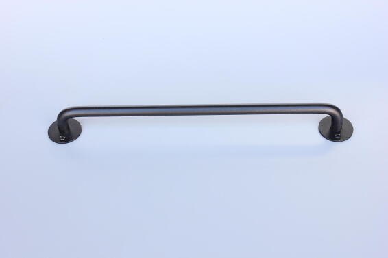 Barn door handle  black L400mm x H55mm x D16mm