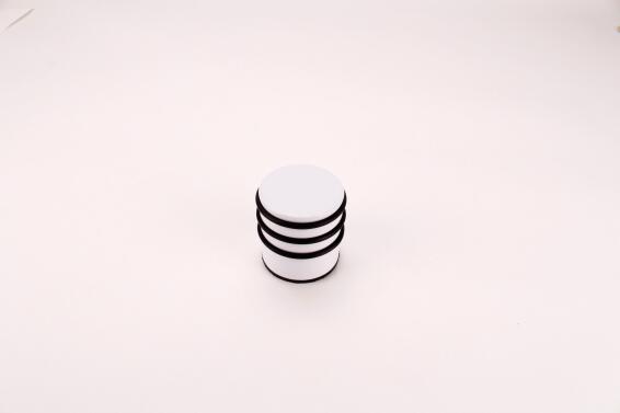 Door stop round white 1.1kg