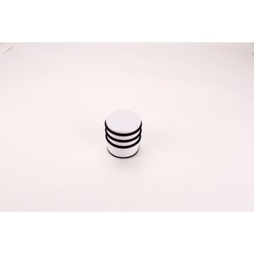 Door stop round white 1.1kg