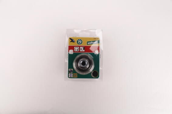 Stainless steel wire cup brush m 14 WOLFCRAFT