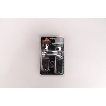 Mortice lockset pro-series chrome plated 2-lever mackie