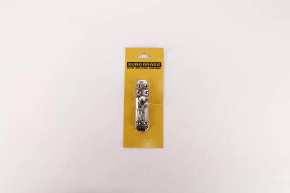 Flat bolt satin nickel 100mm euro brass