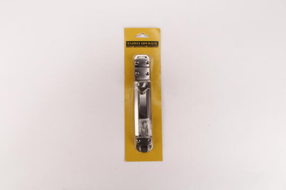 Flat bolt satin nickel 200mm euro brass