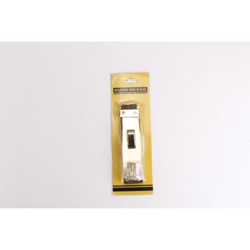Door stop brass rectangular shape euro brass