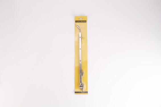 Window fanlight stay satin nickel 350mm euro brass