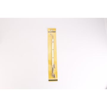 Window fanlight stay brass 350mm euro brass