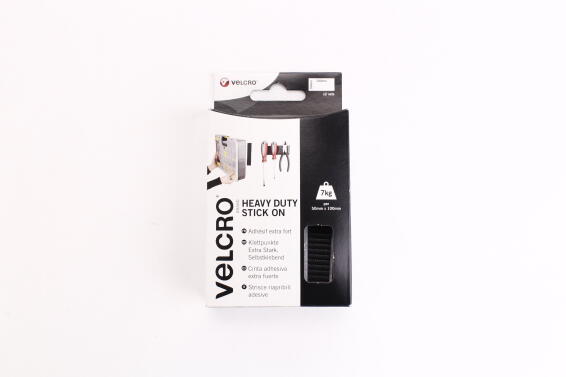 Heavy Duty Stick On Strip 50Mm Black