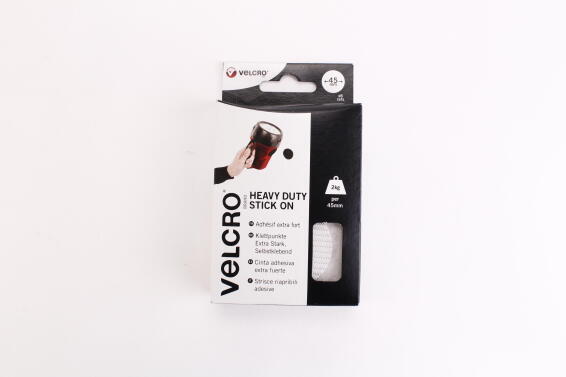 Heavy Duty Stick On Circles 45Mm White
