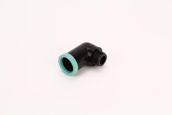 Irrigation, Full Flow Elbow Male Combi, 20mmx1/2\