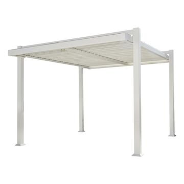 Naterial Persea Modular Roof Pergola 320 x 360 White