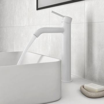 Sensea Mia Tall Basin Mixer White