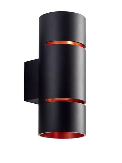 Inspire wall lamp led warm white metal black
