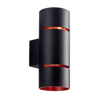 Inspire wall lamp led warm white metal black