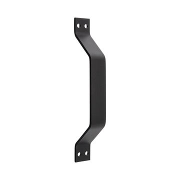 Door pull handles barn door curved Handles inc. black 