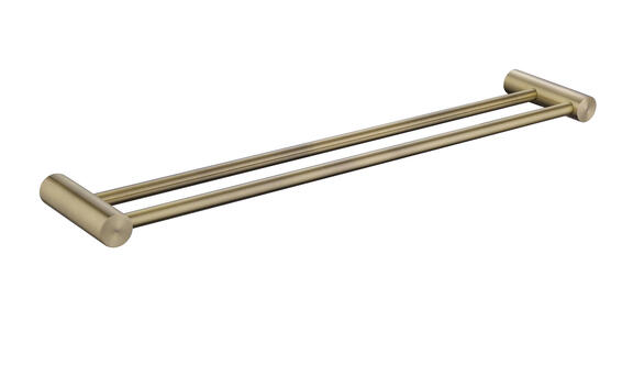 Towel Bar Double 60Cm Bijiou Valleuse Gold