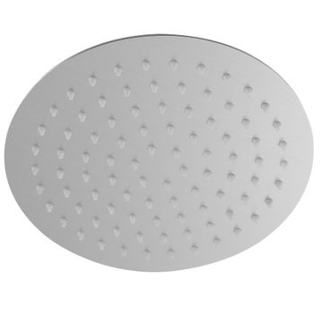 Bijiou round shower head satin nickel w21cmxd21cm