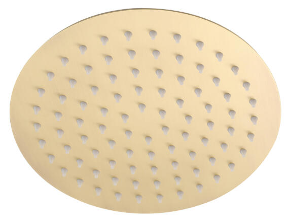 Bijiou Round Shower Head Gold W21cmxD21cm