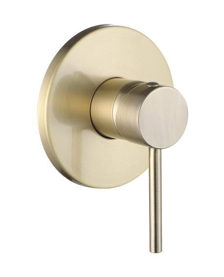 Bijiou Stylet Undertile Shower Mixer Gold