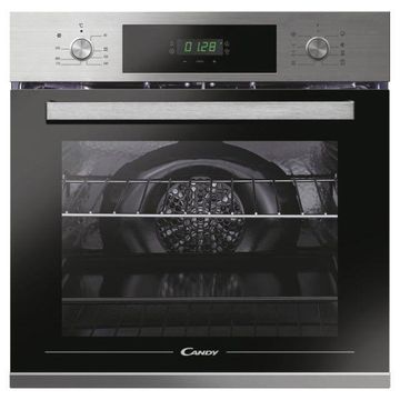 Candy Electric Oven 60Cm 70L 2 Knobs 8 Functions Stainless Steel Fct625Xl