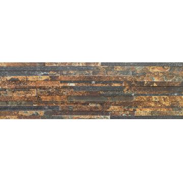 Wall Tile Porcelain Denali Magma L51.7cm x W16.3 (0.93m2/box)