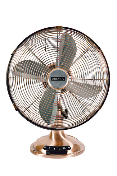 Eurolux Steel Desk Fan 35cm 60W 