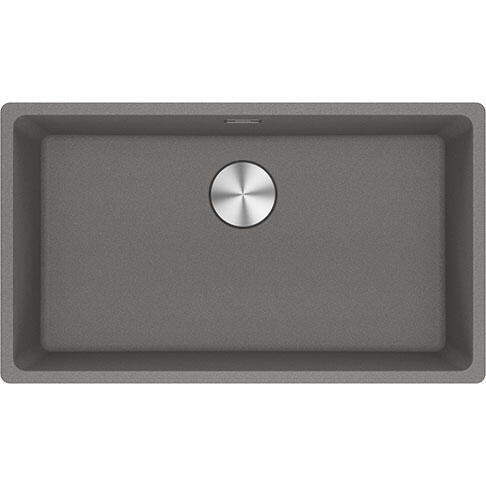 Franke Maris mrg 110 72 Single Bowl Quartz Resin Composite Kitchen Sink grey l76 x w44cm