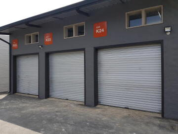 1P Rollup Garage Door 245 Silver