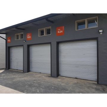 1P Rollup Garage Door 245 Silver