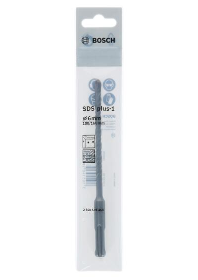 SDS Plus 1 4 flute 6 x 100 x 160 mm