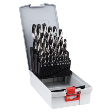 HSS PointTeQ ProBoxset DIN 338 1to13 mm 25 pc