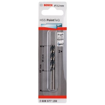 HSS PointTeQ 3.2 mm 2 pc