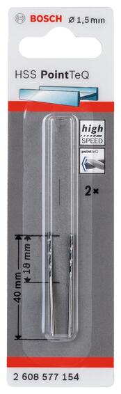 HSS PointTeQ 1.5 mm 2 pc