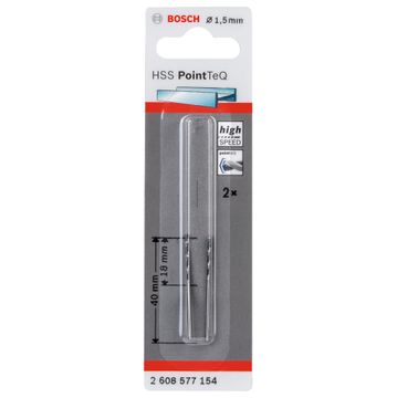 HSS PointTeQ 1.5 mm 2 pc