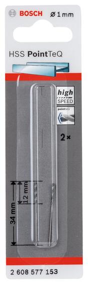 HSS PointTeQ 1 mm 2 pc