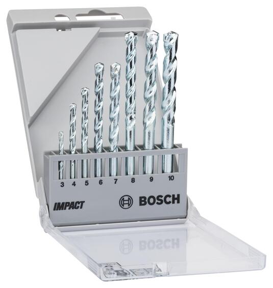 CYL 1Masonry drill bit Set 3 to 10 mm 