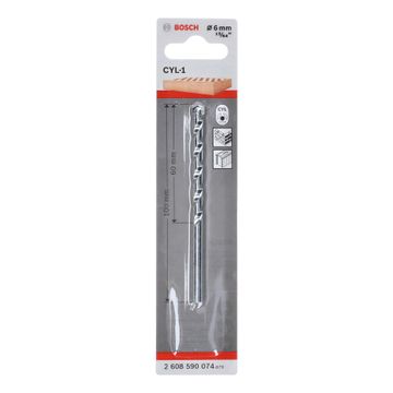 CYL 1Masonry drill bit 6 x 60 x 100 mm