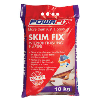 Skimming Plaster 10KG POWAFIX SKIM FIX