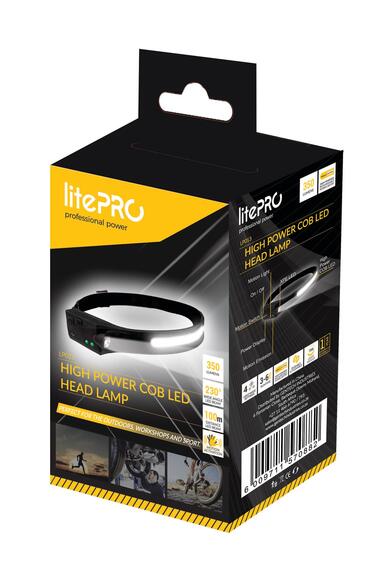 HEAD LAMP LITEPRO HIGH POWERED COB LED