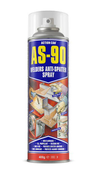 AS-90 400ML ACTION CAN ANTI SPATTER SPRAY
