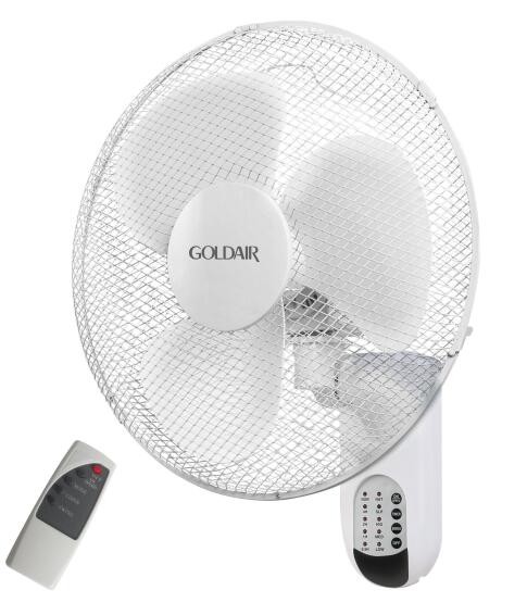 Wall fan 40cm with remote Goldair 