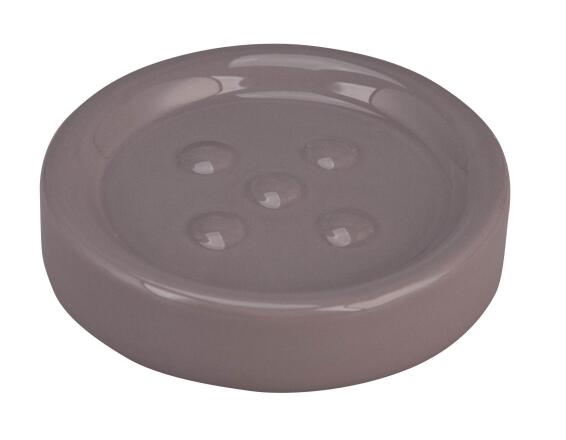 Soap dish ceramic SENSEA Legend taupe