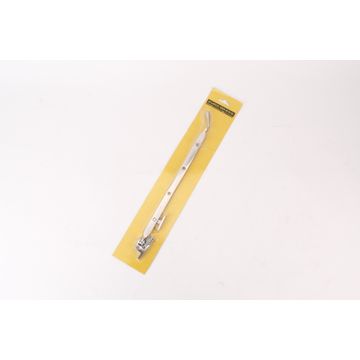 Window fanlight stay satin nickel 300mm euro brass